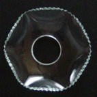 Lichtmanschetten Glas gezackter Rand LM369