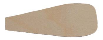 Pyramidenflügel Sperrholz, Blattlänge:110 mm