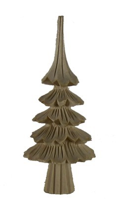 Baum geschnitzt mit Stamm 6cm
