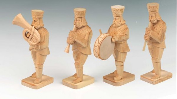 Figuren-Set "Bergmannskapelle" 12cm