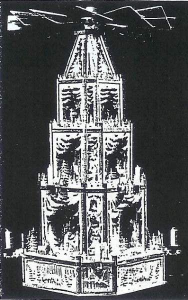 Laubsägevorlage Vogtlandpyramide