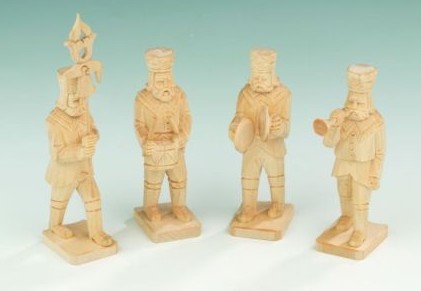 Figuren-Set "Bergmannskapelle" 12cm