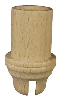 Lichtertülle für Fassung Nr. 1249 Nut 4mm