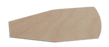 Pyramidenflügel Sperrholz, Blattlänge:82 mm