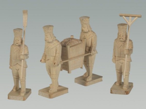 Figuren-Set "Bergmänner" 12cm